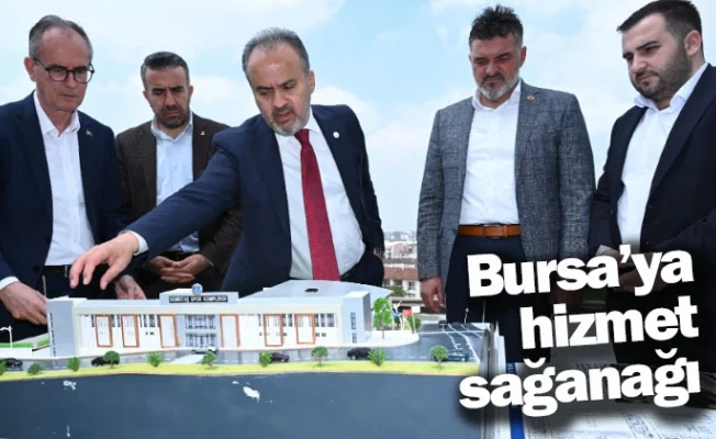 Bursa’ya hizmet sağanağı