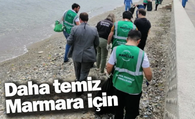 Daha temiz Marmara için