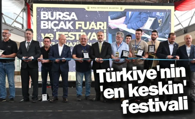 Türkiye'nin 'en keskin' festivali