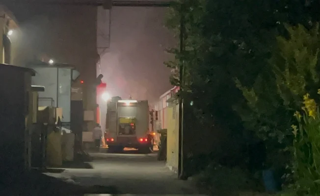 OSB'de korkutan yangın