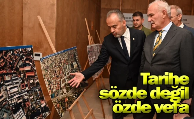 Tarihe sözde değil, özde vefa