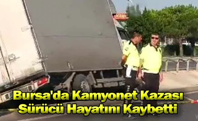 Bursa'da Kamyonet Kazası: Sürücü Hayatını Kaybetti