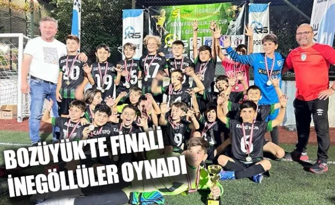 BOZÜYÜK’TE FİNALİ İNEGÖLLÜLER OYNADI