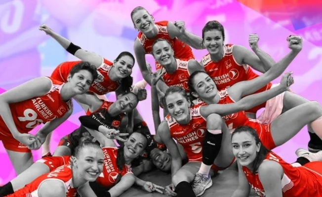 A Milli Kadın Voleybol Takımı Avrupa Şampiyonu