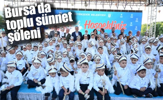 Bursa’da toplu sünnet şöleni