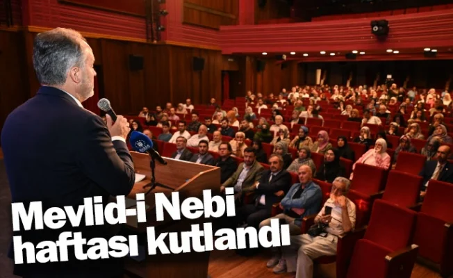 Mevlid-i Nebi haftası kutlandı
