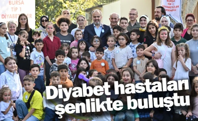 Diyabet hastaları şenlikte buluştu