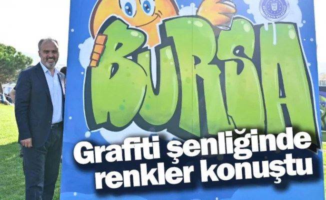 Grafiti şenliğinde renkler konuştu