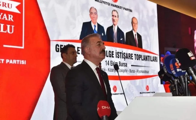 MHP Genişletilmiş Bursa Bölge İstişare Toplantısı yapıldı