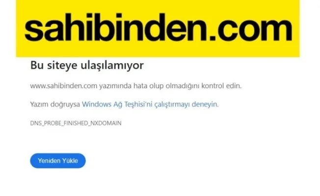 Sahibinden.com çöktü mü? Açıklama geldi