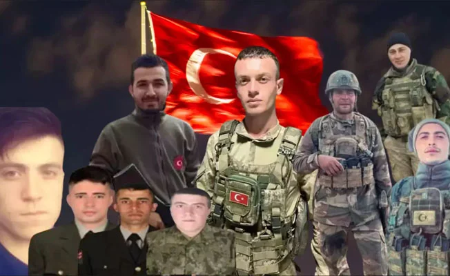 Şehitlerimizin kimlikleri ve memleketleri belli oldu