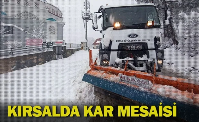 Kırsalda kar mesaisi