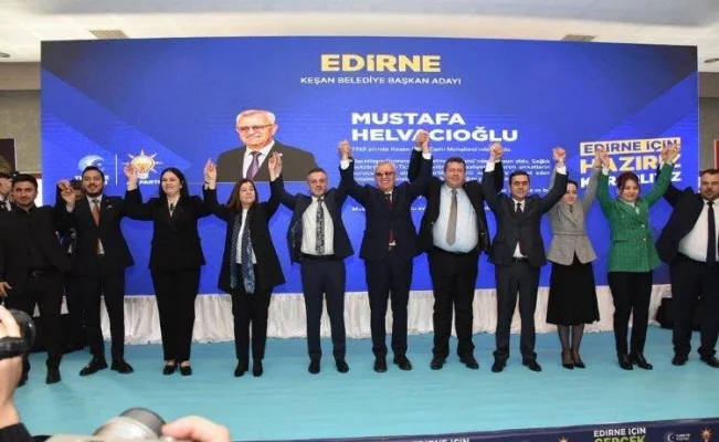 AK Parti’nin Edirne ilçe ve belde belediye başkan adayları açıklandı