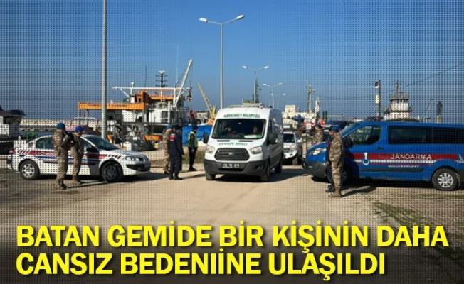 Batan gemide bir kişinin daha cansız bedenine ulaşıldı