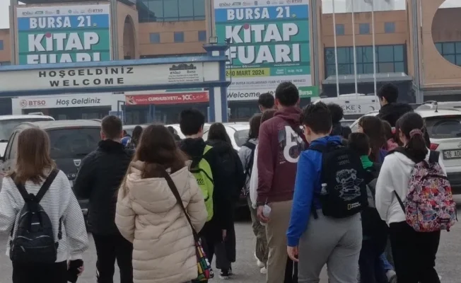 Bursa kitap fuarına ilgi büyük