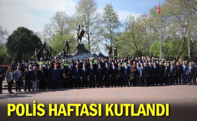 Polis haftası kutlandı