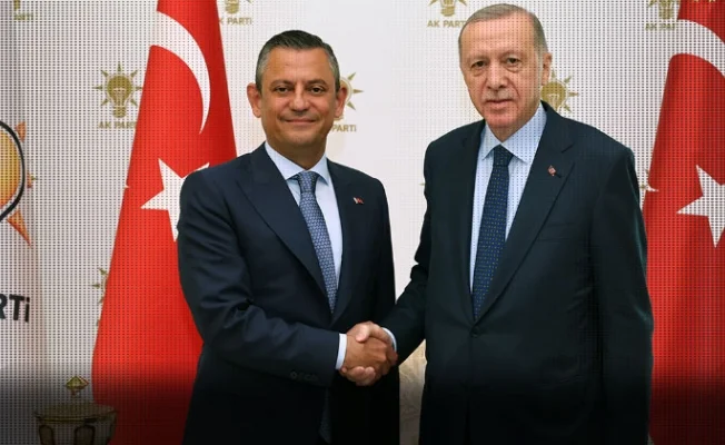 Cumhurbaşkanı Erdoğan, CHP Genel Başkanı Özel’i kabul etti