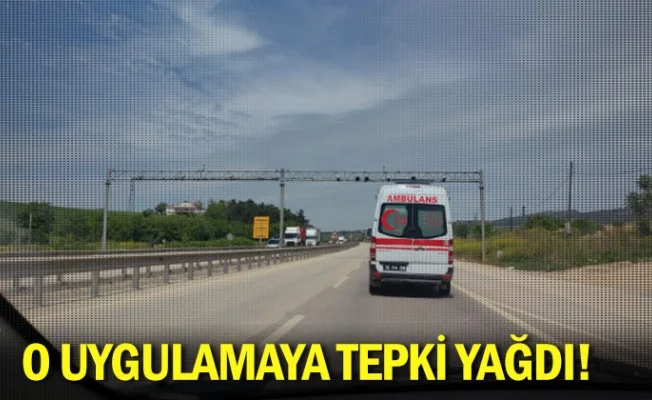 O uygulamaya tepki yağdı