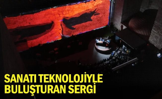 Sanatı teknolojiyle buluşturan sergi