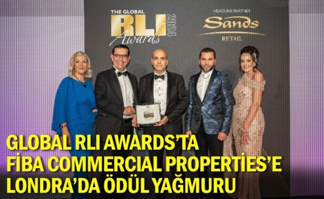 Global RLI Awards’ta Fiba Commercial Properties’e Londra’da ödül yağmuru