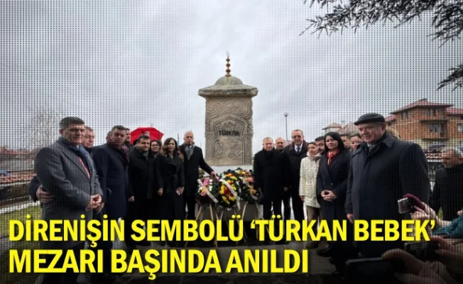 Direnişin sembolü 'Türkan bebek' mezarı başında anıldı
