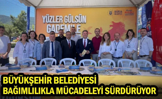 Büyükşehir Belediyesi, bağımlılıkla mücadeleyi sürdürüyor