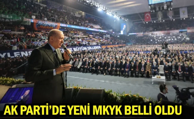 AK Parti’de yeni MKYK belli oldu