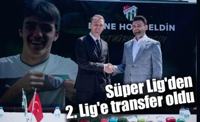Süper Lig'den 2. Lig'e transfer oldu