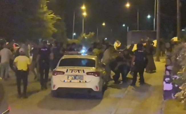İnegöl'de gergin anlar!