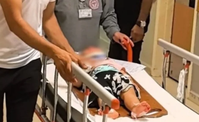 İnegöl'de balkondan düşen çocuk yaralandı