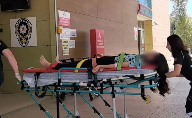 İnegöl'de görünmez kaza! Hastanelik oldu