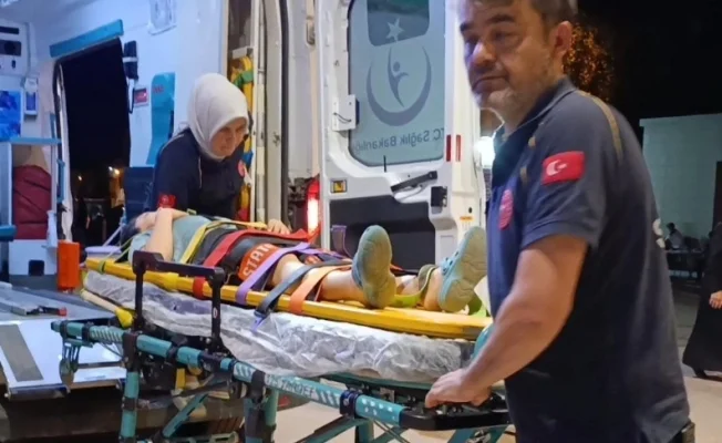 Motosikletin çarptığı çocuk yaralandı