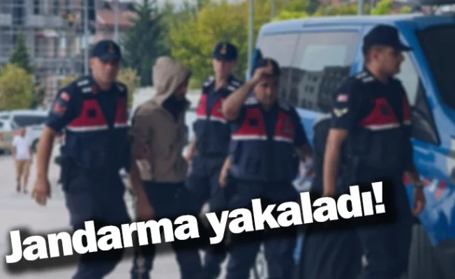 Jandarma yakaladı!
