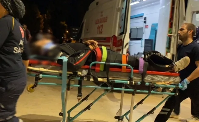 İnegöl'de motosikletler çarpıştı