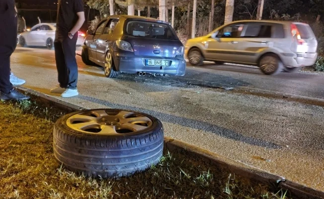 Çevre yolunda kaza!