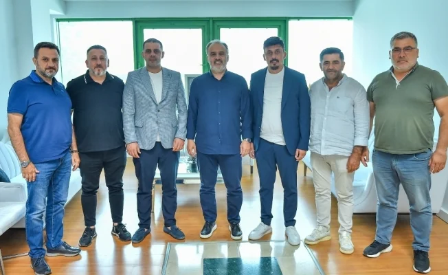 İnegölspor'dan Aktaş’a Ziyaret