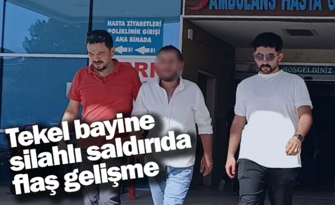Tekel bayine silahlı saldırıda flaş gelişme