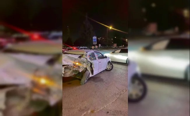 İnegöl'de zincirleme kaza