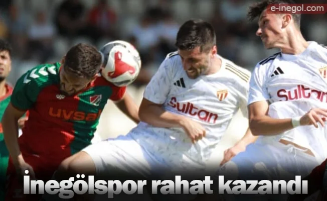 İnegölspor rahat kazandı