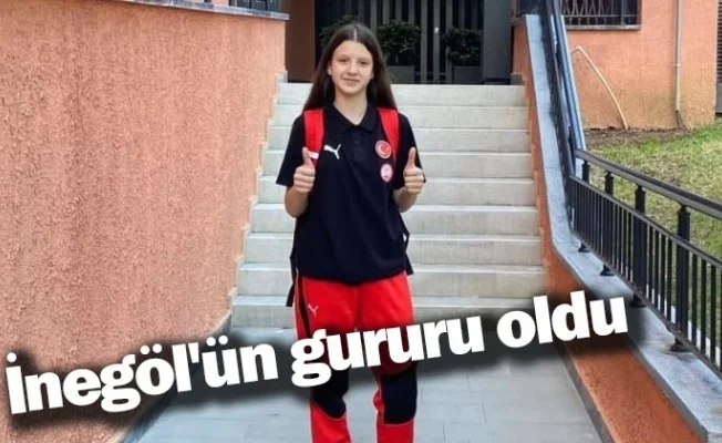 İnegöl'ün gururu oldu 