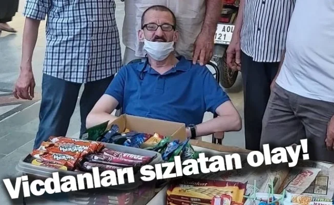 Vicdanları sızlatan olay!