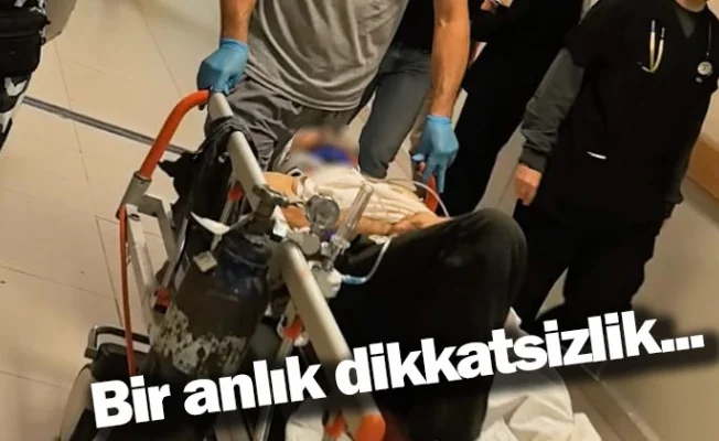 Bir anlık dikkatsizlik...