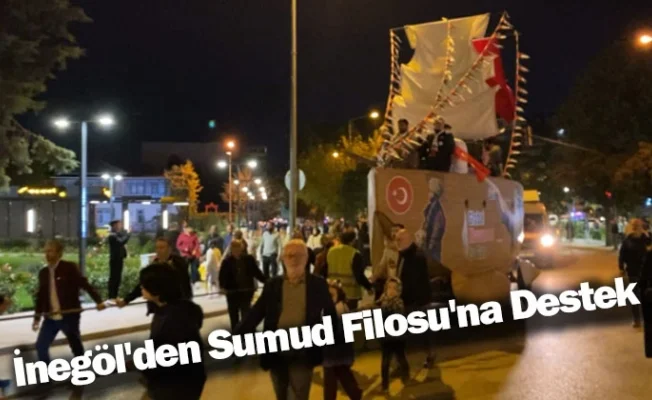 İnegöl'den Sumud Filosu'na Destek