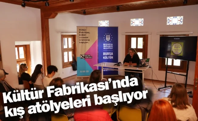 Kültür Fabrikası’nda kış atölyeleri başlıyor