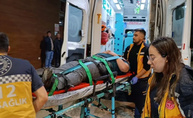 Çevre yolunda korkutan kaza