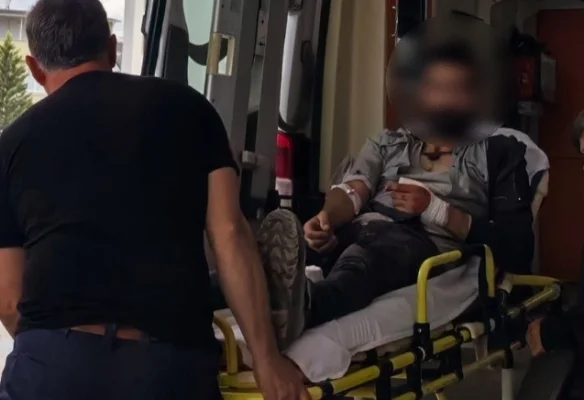 İnegöl'de iş kazası: Hastanelik oldu!