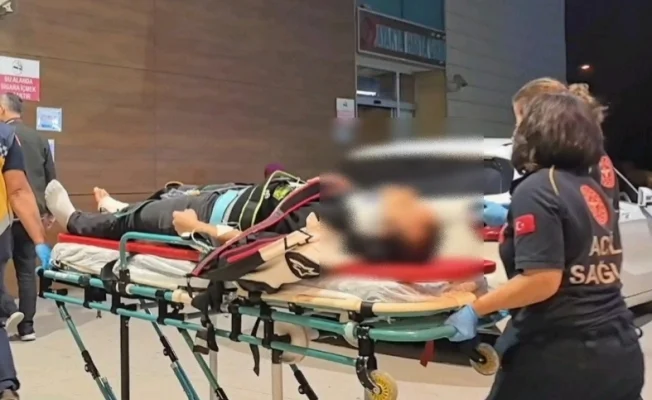 İnegöl'de feci kaza! Ağır yaralandı