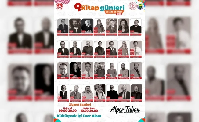 9. Kitap Günleri Fuarının Yazar Kadrosu Belli Oldu