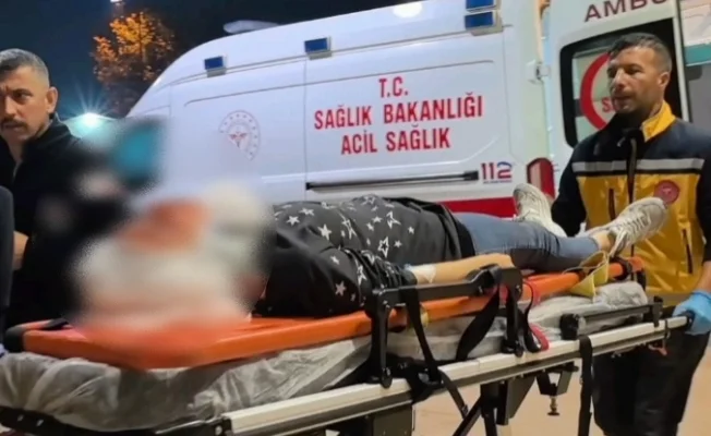 İnegöl'de korkutan kaza! Yaralılar var...