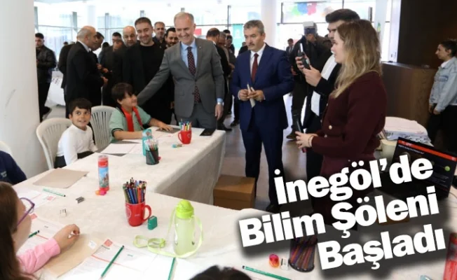 İnegöl’de Bilim Şöleni Başladı
